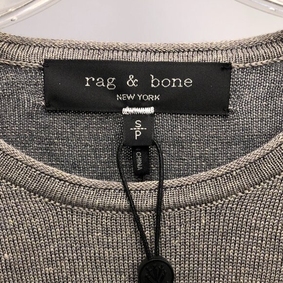 Rag & bone Merino Wool Trent Crewneck Sweater - Picture 3 of 10